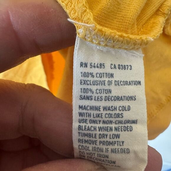 American Eagle 100% Cotton Y2K Tee Embroidered - Picture 4 of 5